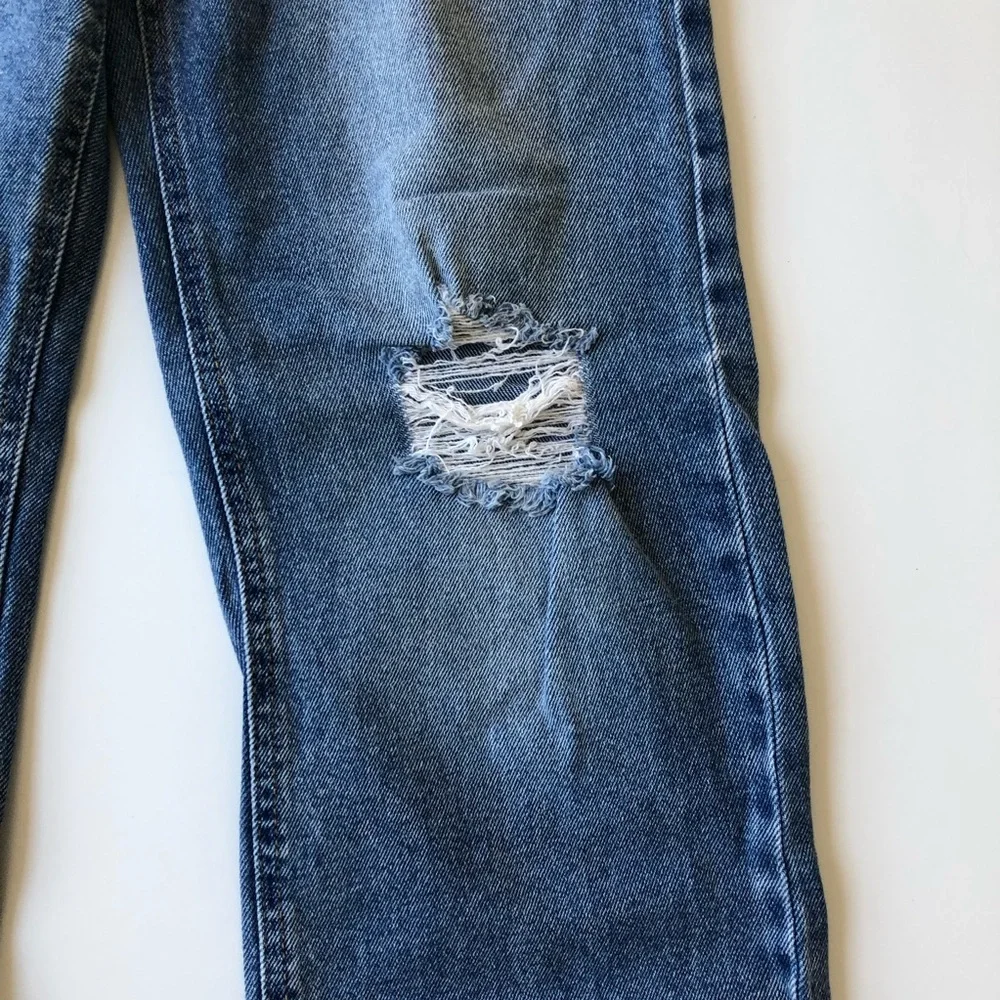 Art Class Teen Girl Denim Distressed Jeans High Rise Stretch Sz 14 - Picture 3 of 8